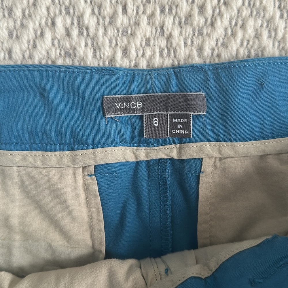 Vince Teal shorts - Picture 2 of 3